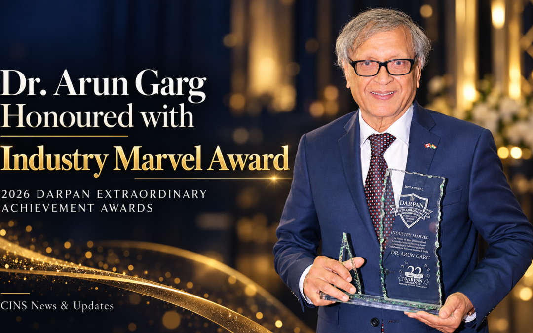 Dr. Arun Garg Honoured with Industry Marvel Award at the 2026 DARPAN Extraordinary Achievement Awards